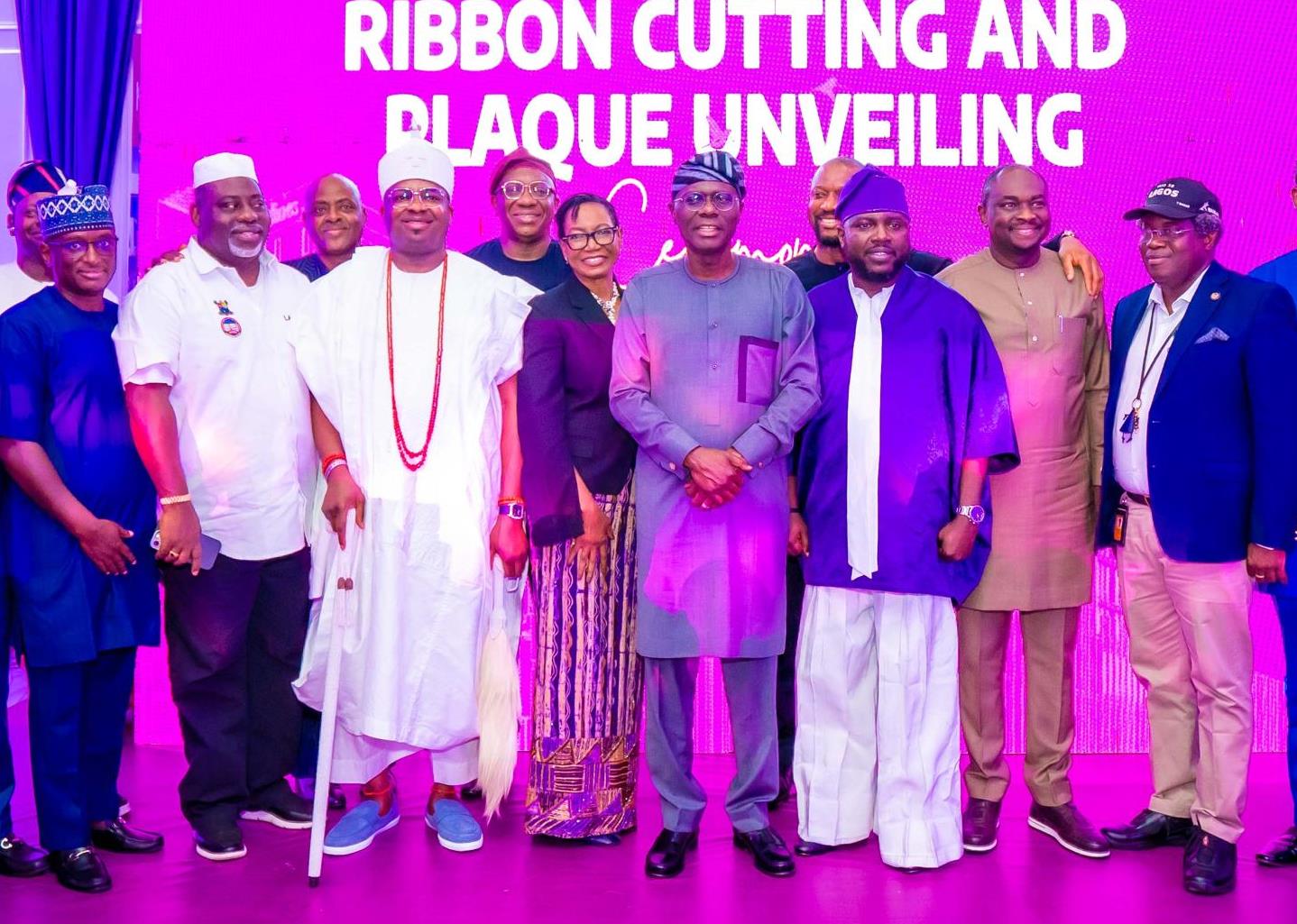 GOV. SANWO-OLU AS SPECIAL GUEST OF HONOUR AT THE OFFICIAL RIBBON CUTTING CEREMONY