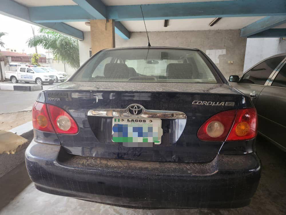 Lagos state Police, RECOVERY OF STOLEN CAR