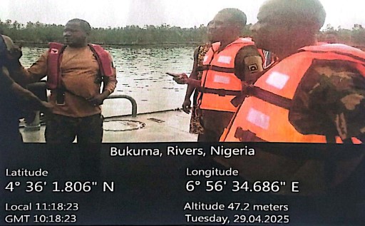 NIGERIAN NAVY RESCUE TEAM SAVES NINETY-NINE PERSONS FROM DROWNING 1 Nigerian Navy Rescue Saves 99