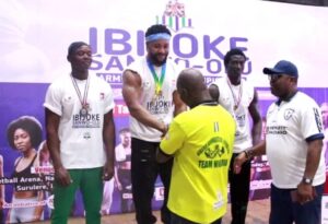 Male Champion; Epic Arm Wrestling Debut: Inside Nigeria’s Trailblazing Ibijoke Sanwo-Olu Championship