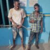 STREET LIGHT CABLE VANDALISM: 2 CAUGHT IN THE ACT AND ARRESTED BY LAGOS POLICE