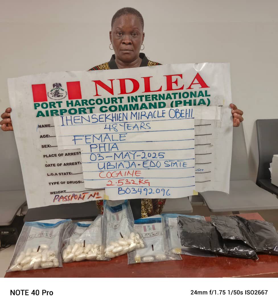 NDLEA Foils Cocaine Smuggling to Iran, Intercepts British Drug Mule and Massive Cannabis Shipments Nationwide