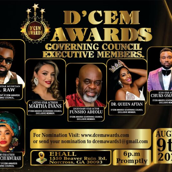 Discover how the D’CEM AWARDS' new Governing Council, featuring global icons, is set to elevate excellence and impact across entertainment and humanitarian fields.