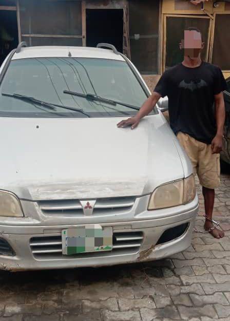 Police Arrest Man for Stealing Neighbor’s Car in Lagos
