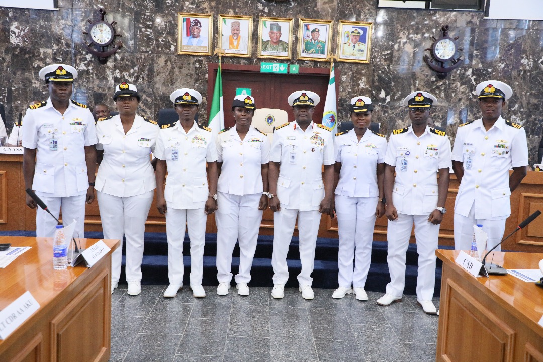 Seven Officers Decorated with New Ranks at Nigerian Navy Headquarters 1 Seven Officers Decorated with New Ranks at Nigerian Navy Headquarters