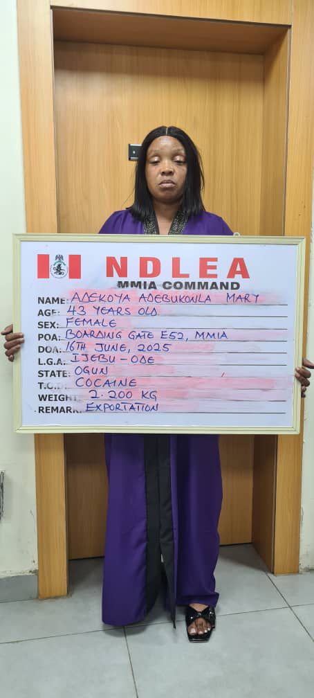 NDLEA Uncovers 2.2kg Cocaine at Lagos Airport, Raids Across 7 States Yield Massive Drug Seizures