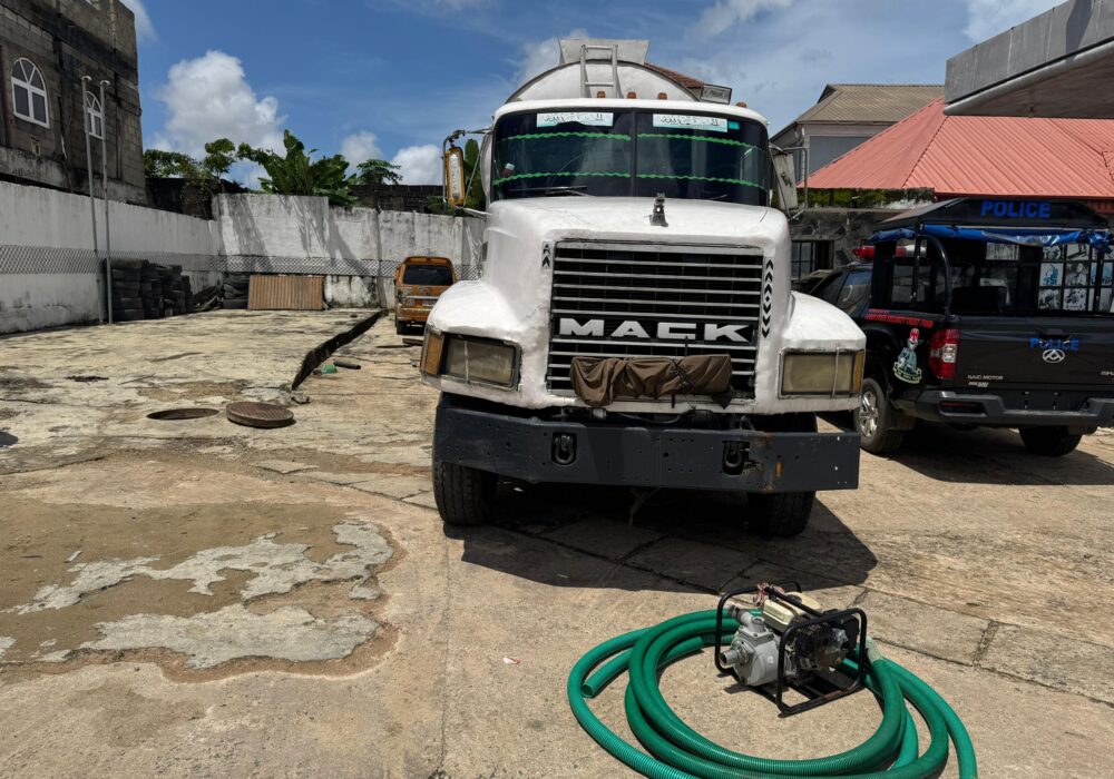 Lagos Police Bust Notorious Fuel Hijacking Syndicate, Recover Stolen Tanker and Arrest Seven