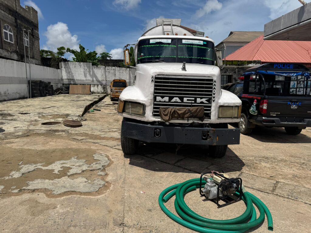 Lagos Police Bust Notorious Fuel Hijacking Syndicate, Recover Stolen Tanker and Arrest Seven