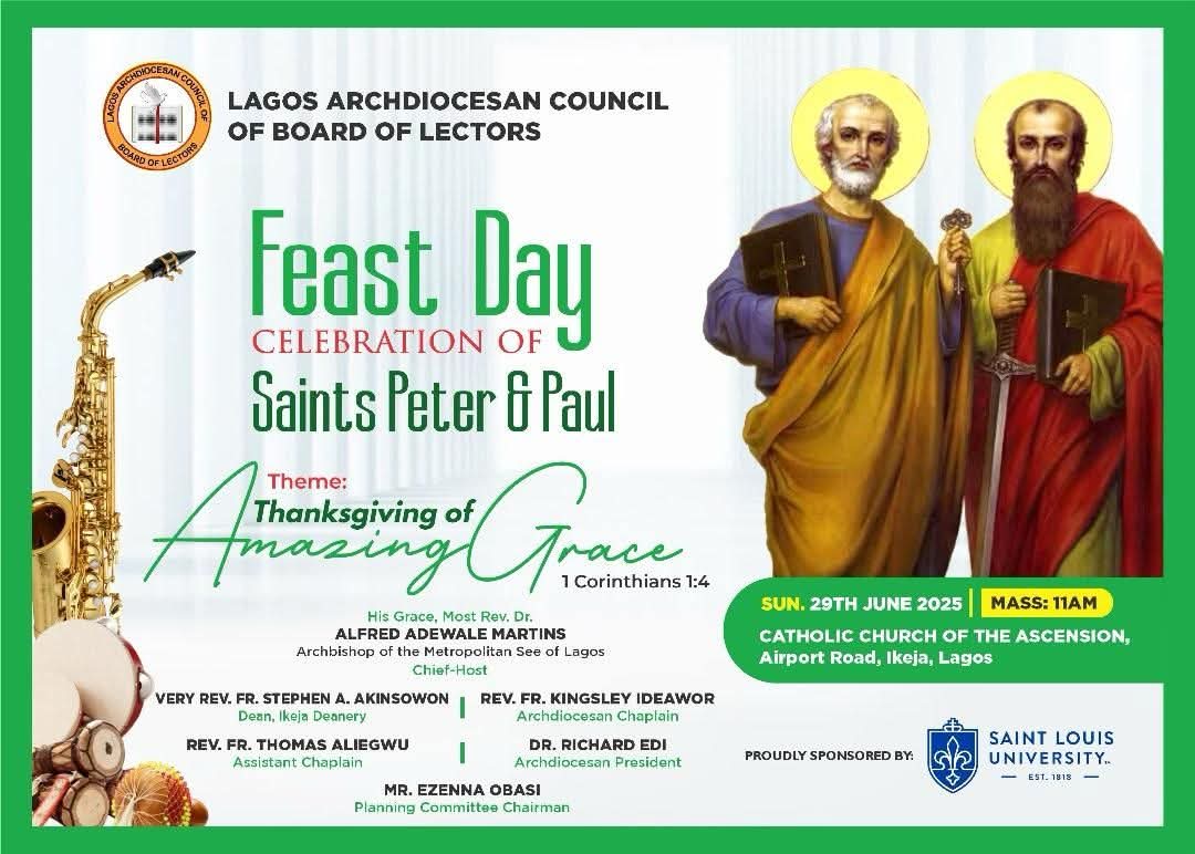 LECTORS UNITE AS THOUSANDS CONVERGE IN IKEJA TO CELEBRATE FEAST DAY