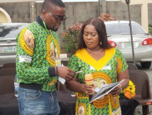 multiple award-winning Louisa Olaniyi, aka MC LUWY