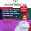 POLICE WELFARE: IGP FELICITATES POWA ON ITS 2025 ANNUAL CONVENTION