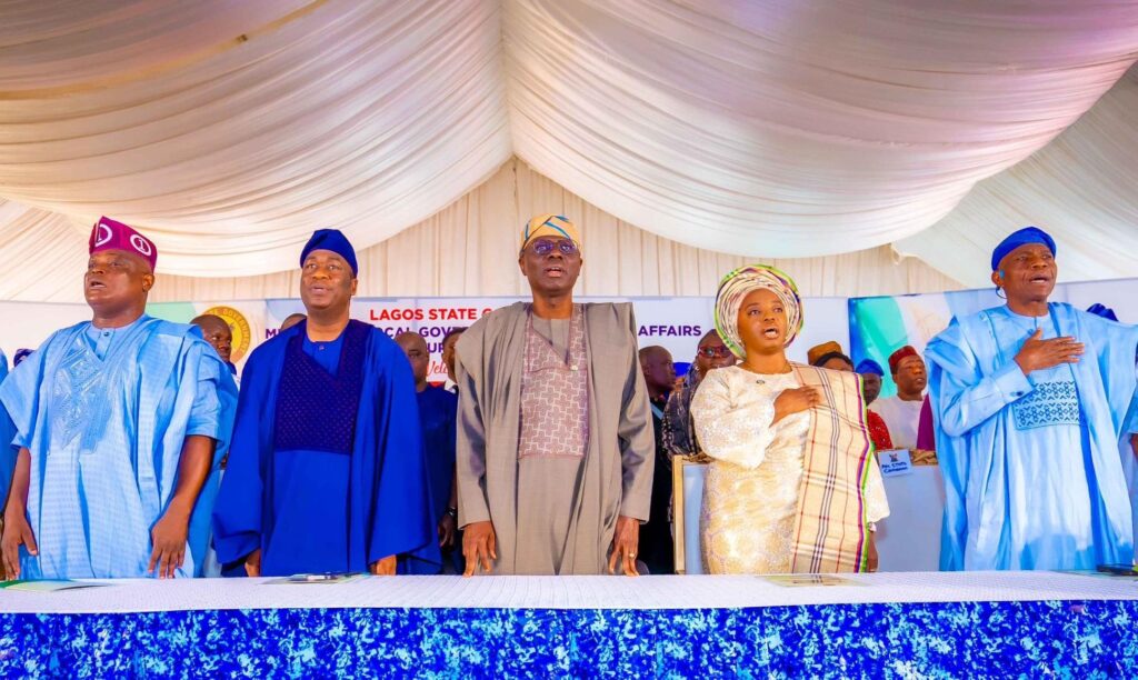 SANWO-OLU SWEARS IN 57 COUNCIL CHAIRMEN, URGES THEM TO USE AUTONOMY WISELY 3 Sanwo-Olu Swears In 57 Council Chairmen