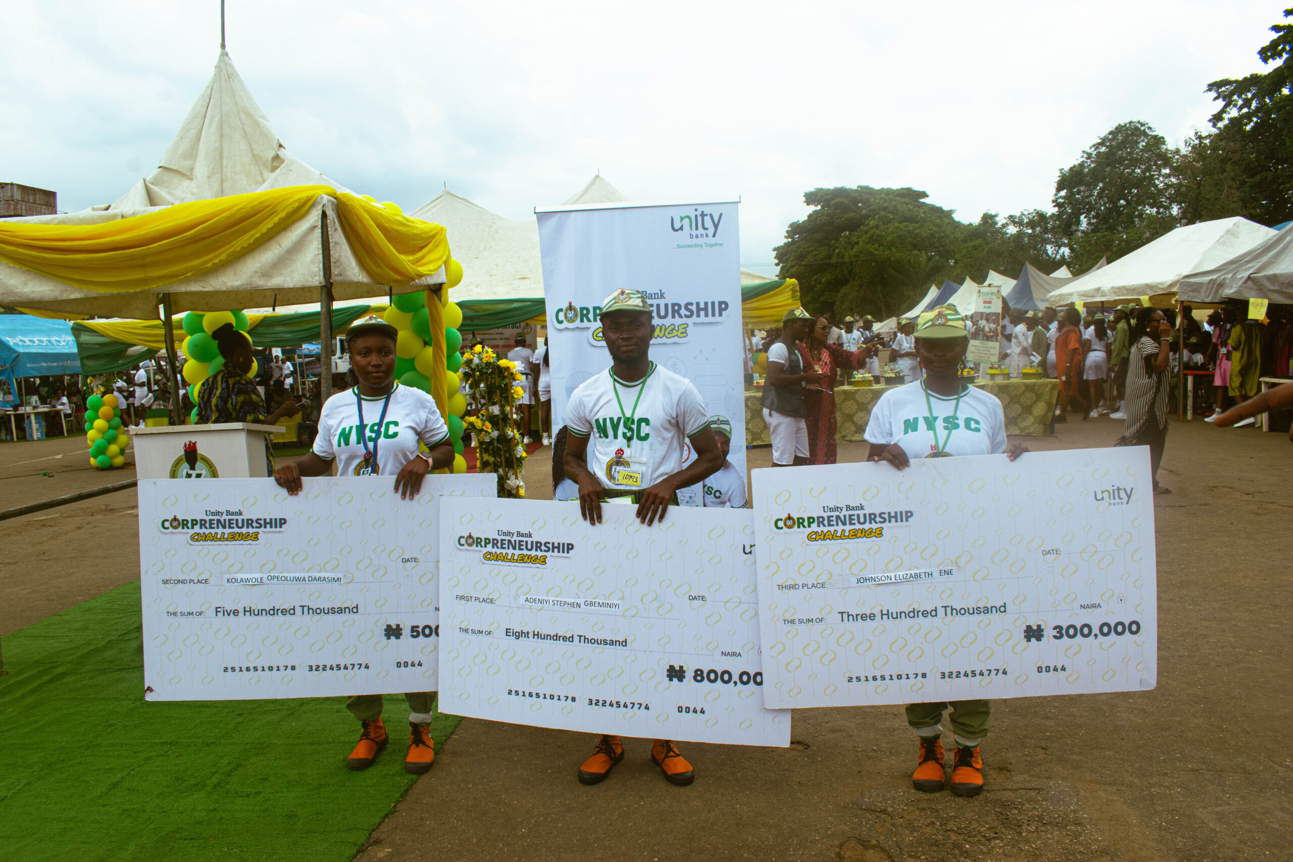 Unity Bank Empowers Young Entrepreneurs With ₦16M Business Grant 1 Unity Bank Empowers Young Entrepreneurs With ₦16M Business Grant