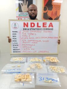 NDLEA arrests Brazil returnees with heroin,