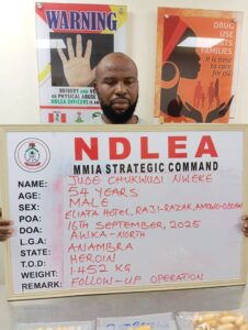 NDLEA Intercepts Brazil Returnees with 116 Wraps of Heroin, Amid Other Drug Seizures Nationwide 3 NDLEA arrests Brazil returnees with heroin,