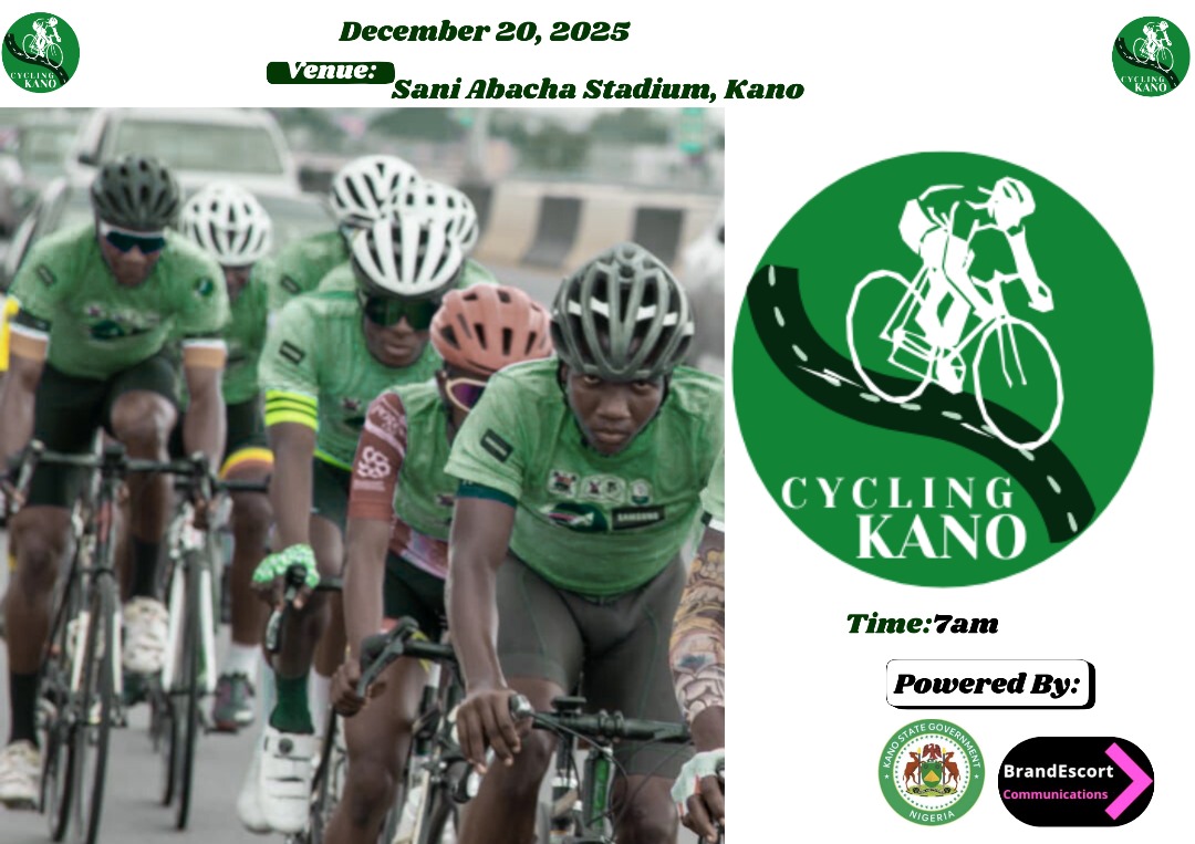 ‎Kano State Government Partners BrandEscort to Host Cycling Kano on December 20