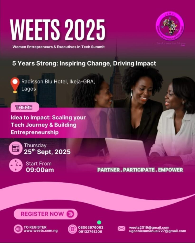 WEETS 2025: Empowering Women in Tech and Driving Digital Innovation in Nigeria