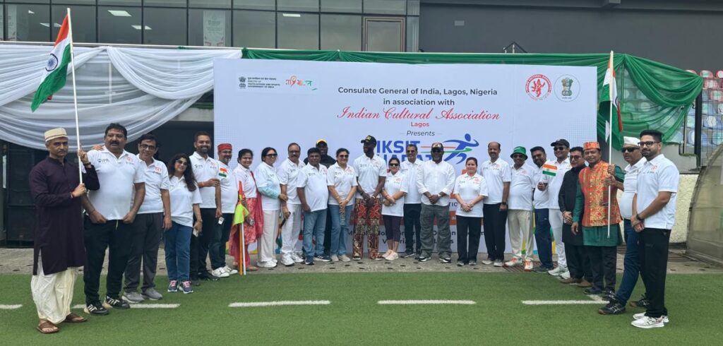 India Hosts Viksit Bharat Run in Lagos to Promote Unity and Progress