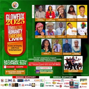 GLOWFUX 2025: Yeni Kuti, Tunji Sotimirin, Temilayo Abodunrin, Louisa Olaniyi, Feranmi Golden Angel lead Star-Studded celebration of Humanity 2 Yeni Kuti, Louisa Olaniyi Join Stars for GLOWFUX 2025 Charity Concert Celebrating Humanity