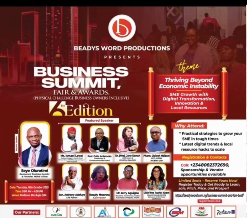 BSFAA 2025 Highlights Nigeria’s Thriving Business and Innovation Potential