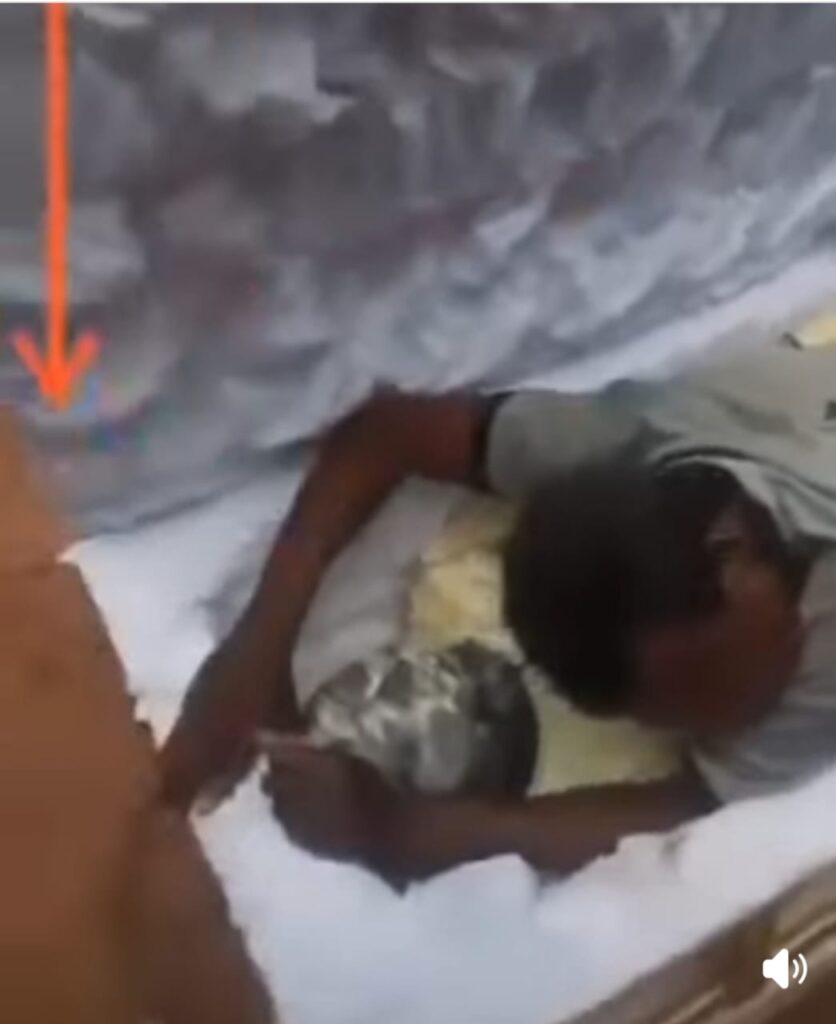 Barbaric Act Sparks Outrage And Condemnation: Man Forced To Lie In Casket With Deceased Person In Bekwara, Cross River State