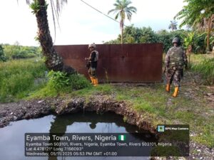 FORWARD OPERATING BASE BONNY ANTI CRUDE OIL THEFT OPERATIONS 1