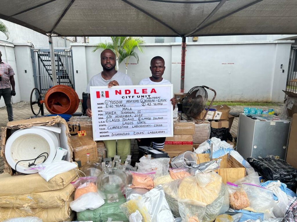 NDLEA arrests Saudi-bound drug lord