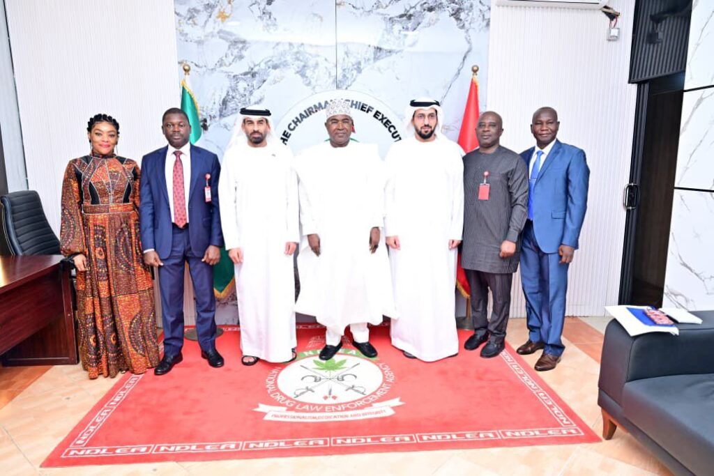 UAE pledges stronger support for NDLEA