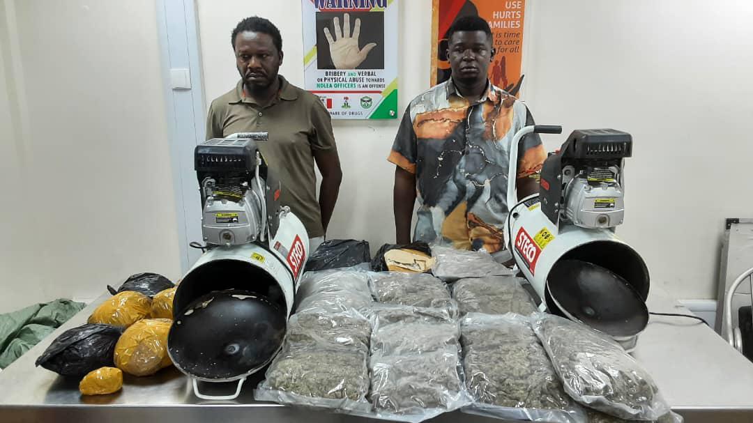 NDLEA Intercepts Meth, Cocaine Hidden in Machine Parts, Arrests Kingpins Nationwide