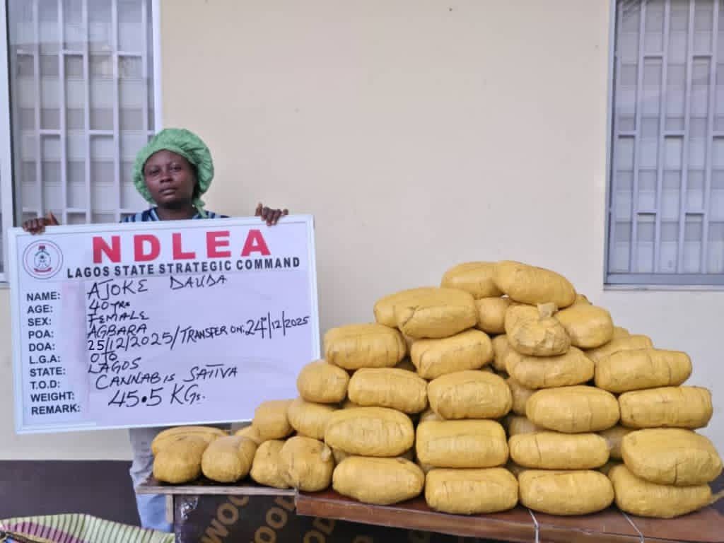 Ex-Convict Rearrested as NDLEA Foils UK-Bound Cocaine Hidden in Starch Sachets 2 Ex-Convict Rearrested as NDLEA Foils UK-Bound Cocaine Hidden in Starch Sachets