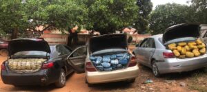 Ex-Convict Rearrested as NDLEA Foils UK-Bound Cocaine Hidden in Starch Sachets 8 NDLEA Bust Camrys