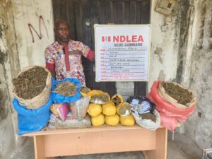 Ex-Convict Rearrested as NDLEA Foils UK-Bound Cocaine Hidden in Starch Sachets 5 NDLEA Bust Oluwasegun Felix