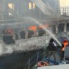 Nigerian Navy Rescues 20 Crew from Burning MV Chimba Express