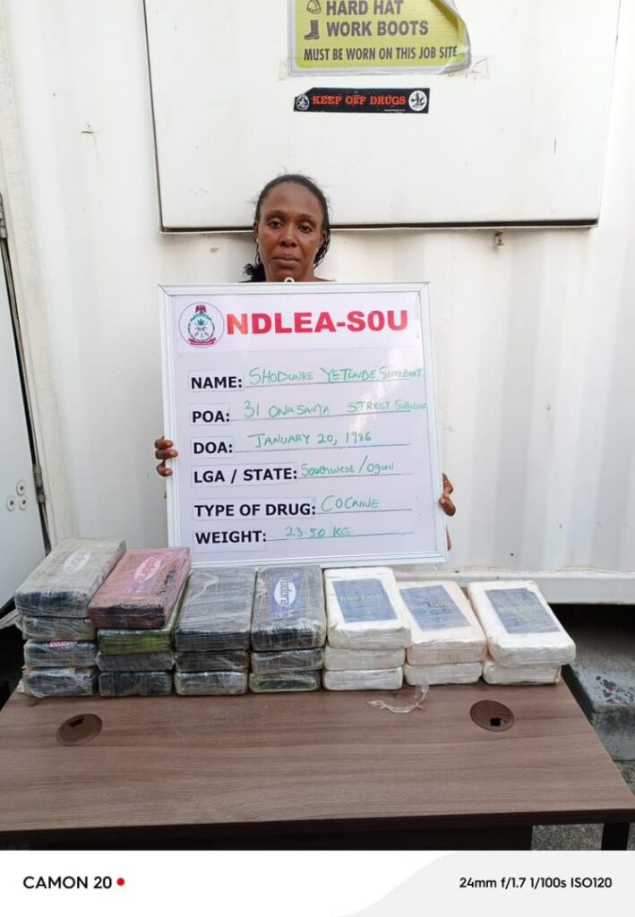 NDLEA Nabs Female Kingpin, Intercepts Italy-Bound Opioids in Nationwide Raids