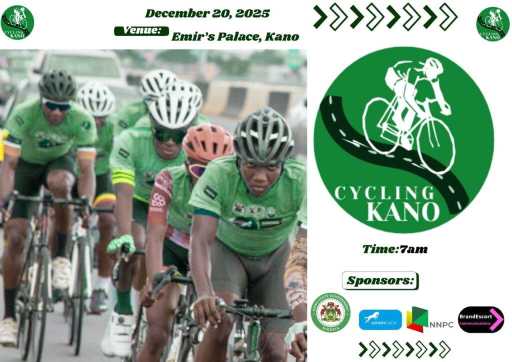 Union Bank, NNPC, Others Back Cycling Kano, Set for December 20