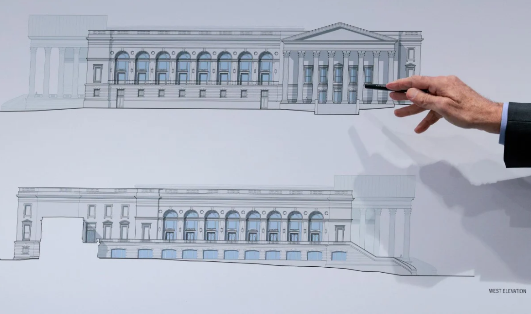 Trump Considers Adding Two-Storey Colonnade to White House 1 Trump Considers Adding Two-Storey Colonnade to White House