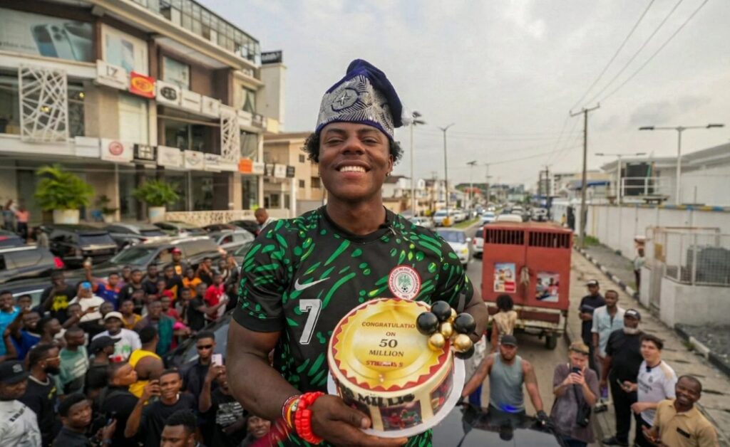 Global Streamer iShowSpeed Goes Viral During First Day on Lagos Streets