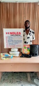 NDLEA Arrests Brazil Returnee with Cocaine at Lagos Airport, Seizes Over 9.9 Tonnes of Drugs Nationwide 6 NDLEA Bust Peter Edward