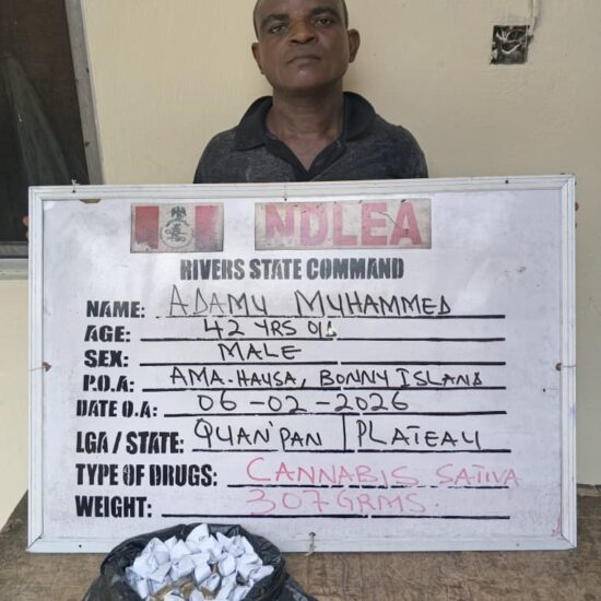 NDLEA raids a notorious drug enclave in Rivers State