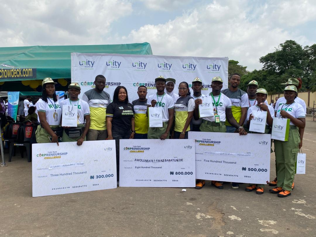 OAU, UNN, Other Fresh Graduates Win Big in Unity Bank Corpreneurship Challenge