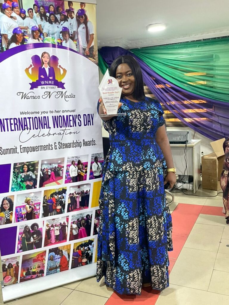 Broadcast Journalist Louisa Olaniyi Receives Special Recognition at 15th Women N Media Summit