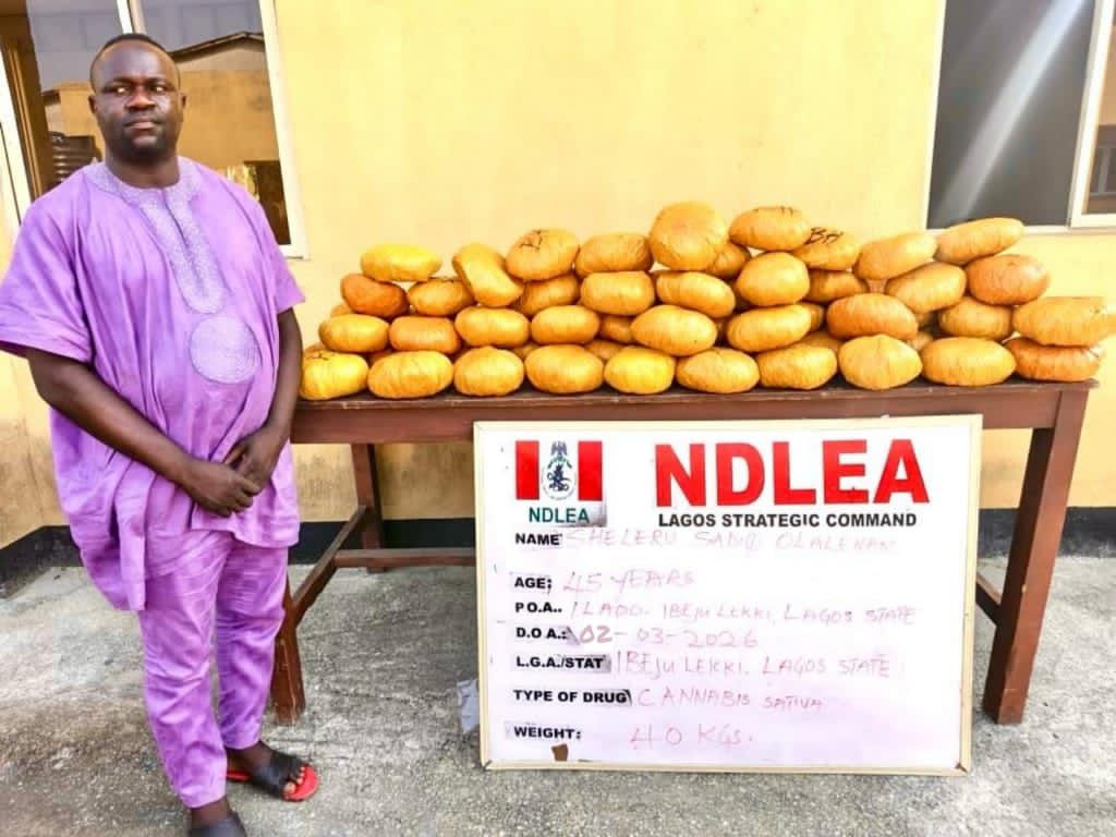 NDLEA Arrests Ex-Lagos Councillor, Recovers Drugs Hidden in Baby Diapers 2 NDLEA Arrests Ex-Lagos Councillor