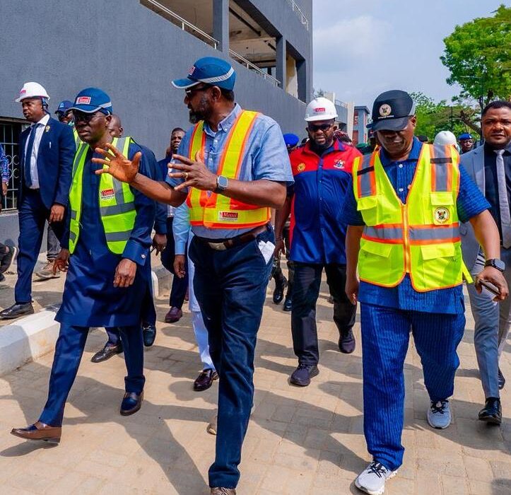 Sanwo-Olu Inspects Alausa Multi-Agency Building Ahead of Tinubu Commissioning