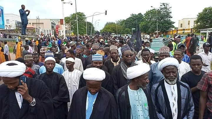 Shiites March in Abuja to Honour Iran’s Supreme Leader, Support Palestine 5 Shiites