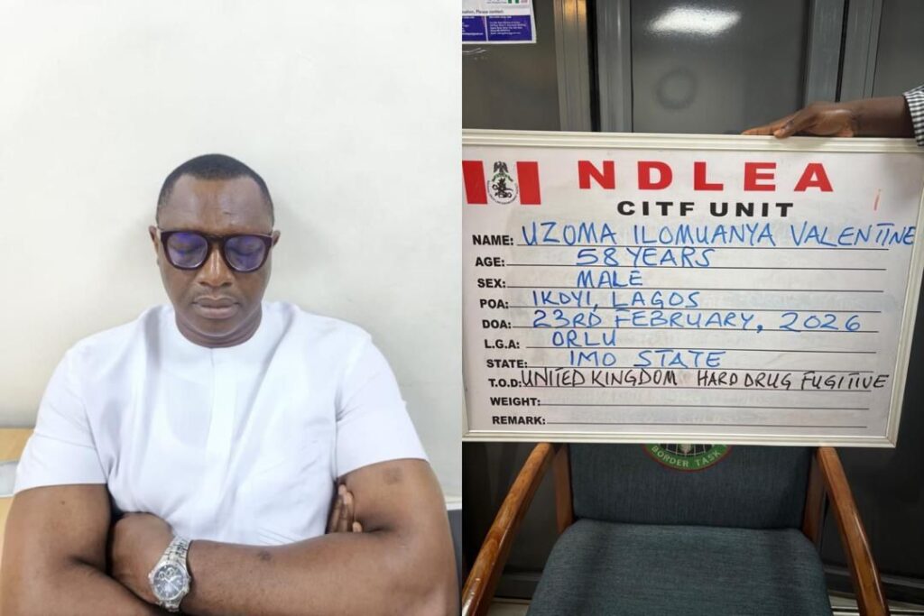 Fugitive drug lord wanted in UK arrested by NDLEA after 15 years on the run