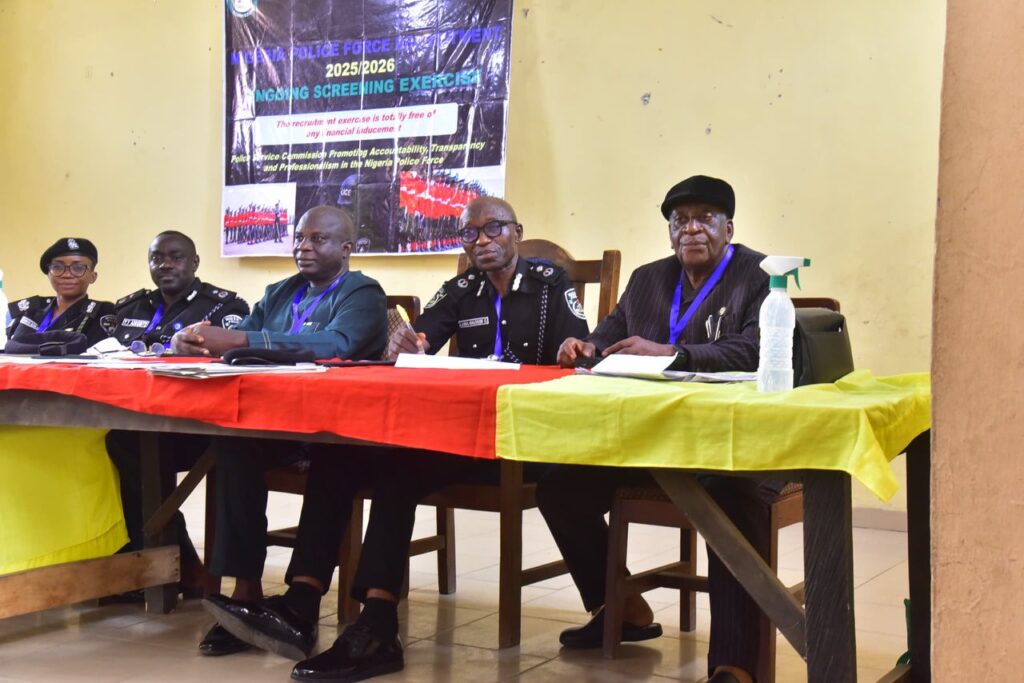 CP Olohundare Jimoh Receives Screening Team for Police Constable Recruitment Exercise, Charges Integrity and Transparency
