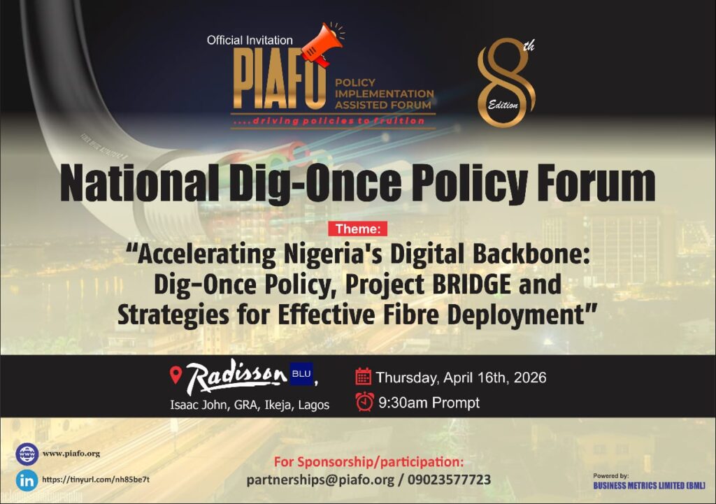 PIAFo Leads Urgent Push for National Dig-Once Policy amid 125,000km Fibre Expansion
