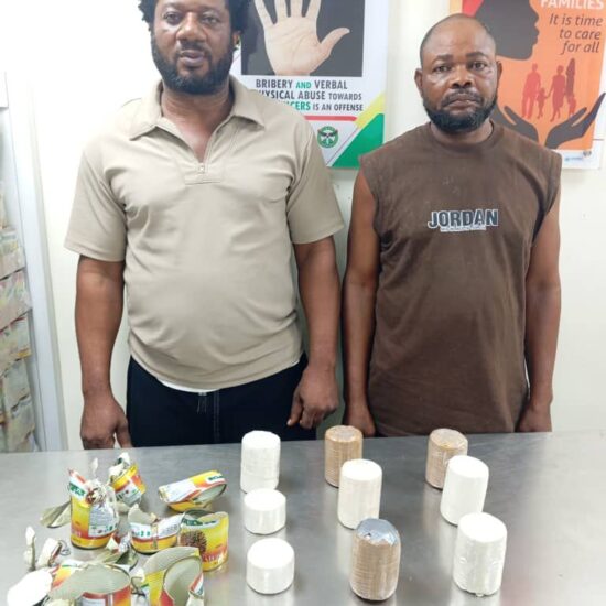 NDLEA Uncovers Cocaine Hidden In Palm Kernel Oil Cans Bound For UK