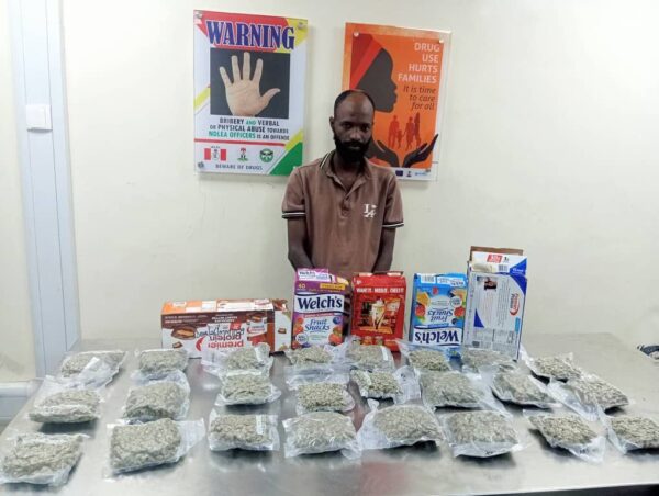 NDLEA Seizes Cocaine Concealed in Food Flasks at MMIA, Nabs Export ...