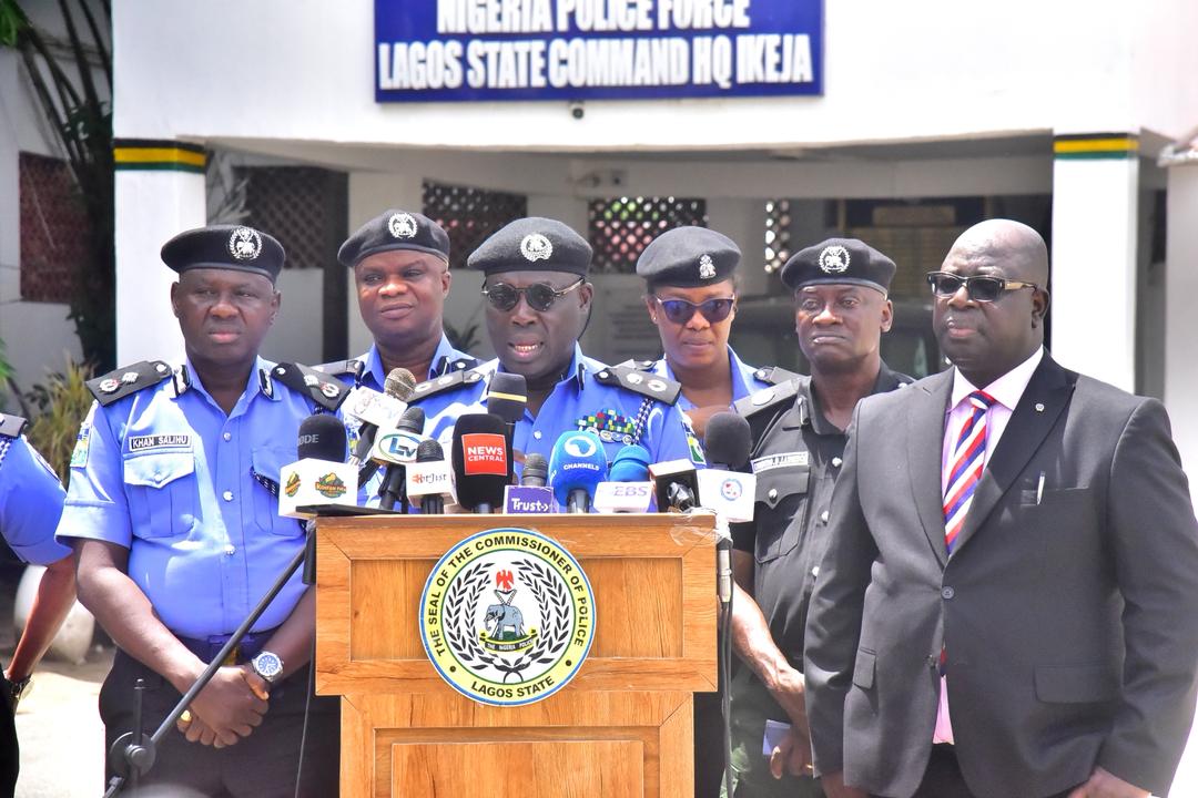 Lagos Police Arrest 118 Suspects